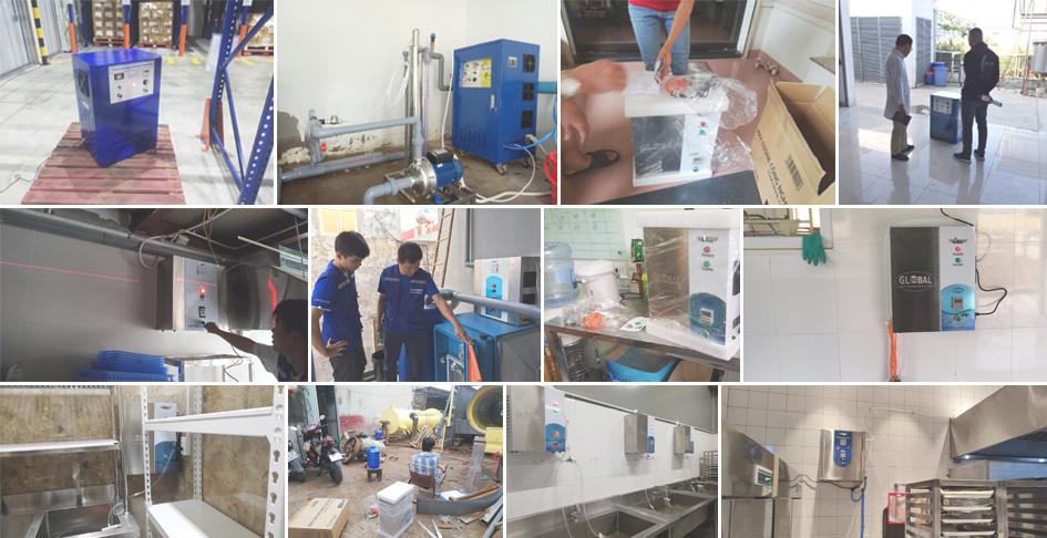 3. Nguyên lý hoạt động và hiệu quả của Ozone công suất lớn