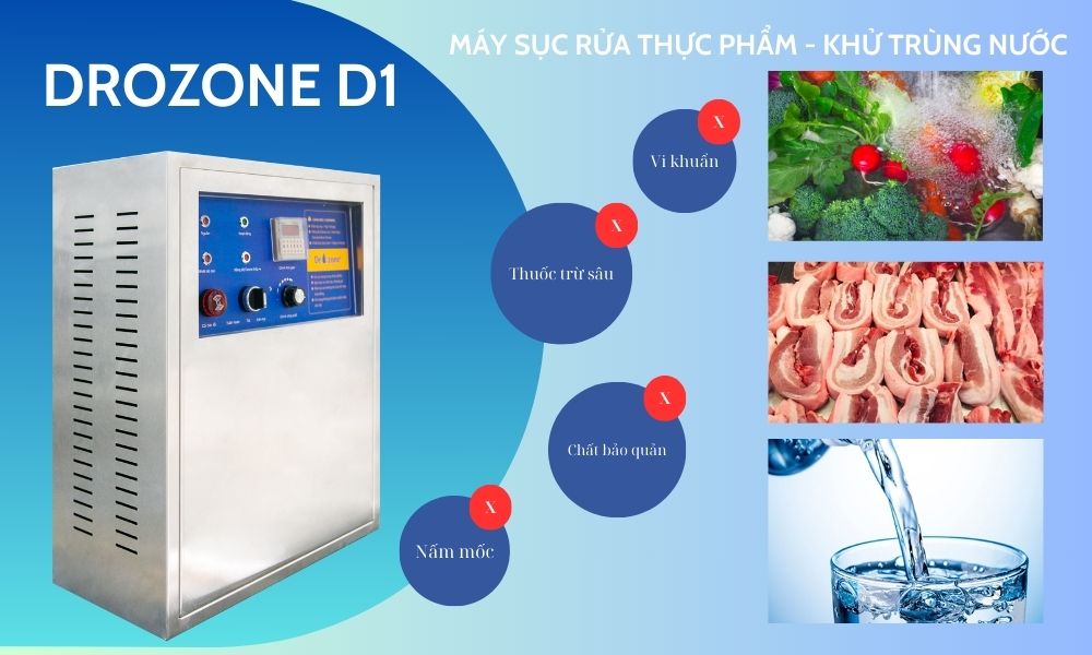 Máy ozone công nghiệp Dr.Ozone D1 Máy ozone công nghiệp Dr.Ozone D1