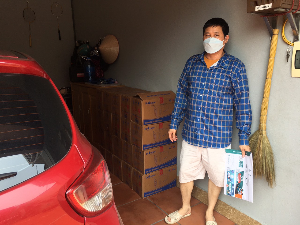 20 máy khử mùi giao tại KS Cửa Ông - Quảng Ninh