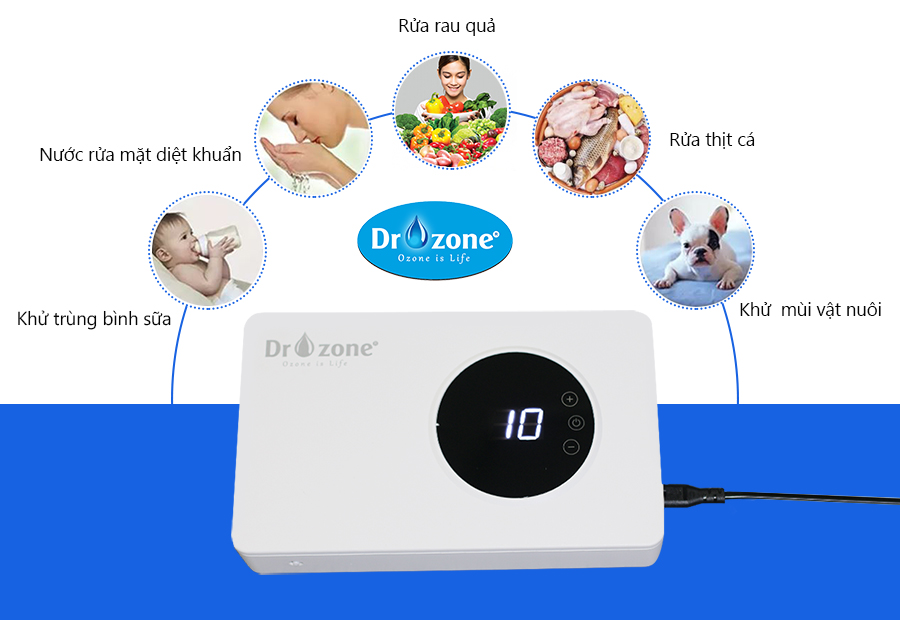 Có nên sử dụng máy sục Ozone gia đình rửa rau quả?